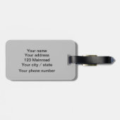 Étiquette À Bagage Baobab Tree au Mana Pools National Park, Zimbabwe. (Dos horizontal)