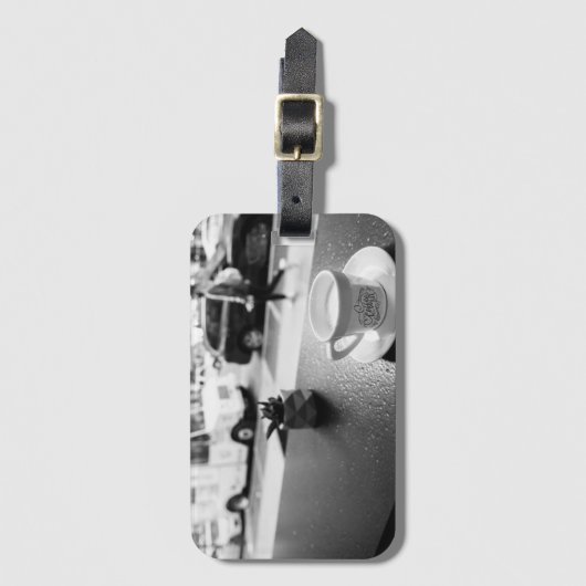 Étiquette À Bagage Bar café (Devant Vertical)