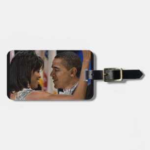 Étiquette À Bagage Barack et Michelle Obama