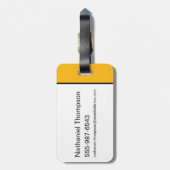 Étiquette À Bagage Baratheon Sigil - Notre Furie (Dos Vertical)