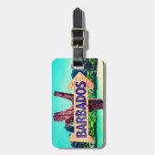 Étiquette À Bagage Barbade (Devant Vertical)