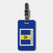 Étiquette À Bagage Barbade (Devant Vertical)