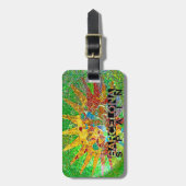 Étiquette À Bagage Barcelone (Devant Vertical)