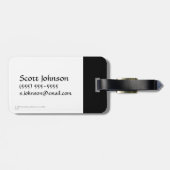 Étiquette À Bagage BARD THE BOWMAN™ & Smaug (Dos horizontal)