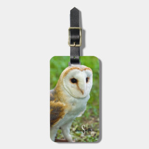 Étiquette À Bagage Barn Owl Luggage tag