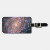 Étiquette À Bagage Barred Spiral Galaxy Messier 83. (Devant horizontal)