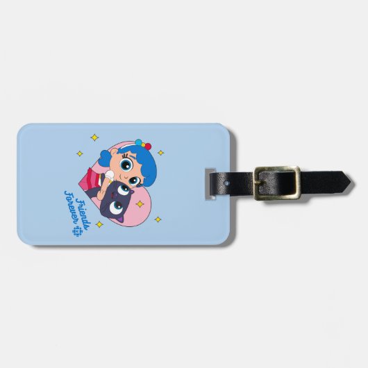 Étiquette À Bagage Bartleby - Les amis pour toujours (Devant horizontal)