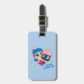 Étiquette À Bagage Bartleby - Les amis pour toujours (Devant Vertical)