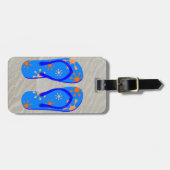 Étiquette À Bagage Bascules électroniques dans le sable (Devant horizontal)