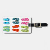 Étiquette À Bagage Bascules électroniques six paquets (Devant horizontal)