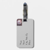 Étiquette À Bagage Base-ball (Dos Vertical)