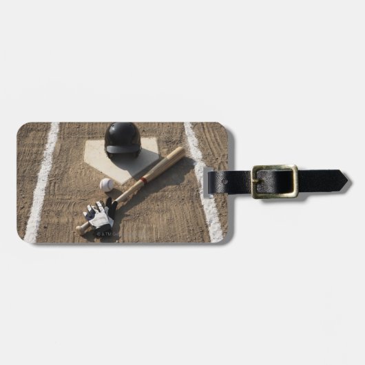 Étiquette À Bagage Base-ball (Devant horizontal)