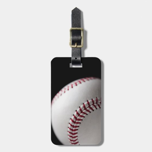 Étiquette À Bagage Base-ball 2 (Devant Vertical)