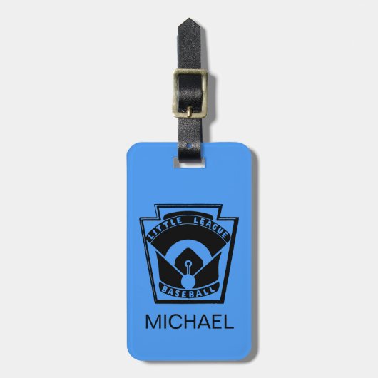 Étiquette À Bagage Base-ball d'équipe de minimes (Devant Vertical)