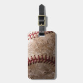 Étiquette À Bagage Baseball (Devant Vertical)
