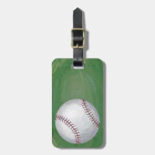 Étiquette À Bagage Baseball (Devant Vertical)