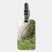 Étiquette À Bagage Baseball sur l'herbe (Devant Vertical)