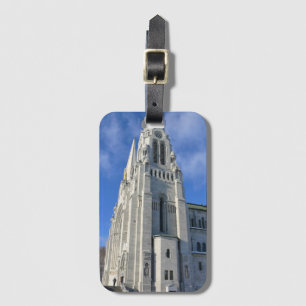 Étiquette À Bagage Basilica of Sainte Anne de Beaupre, Québec, Canada