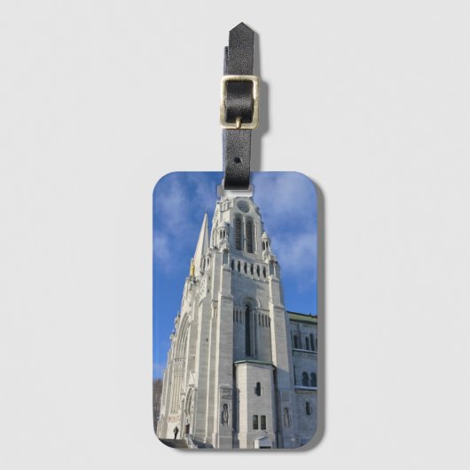 Étiquette À Bagage Basilica of Sainte Anne de Beaupre, Québec, Canada (Devant Vertical)