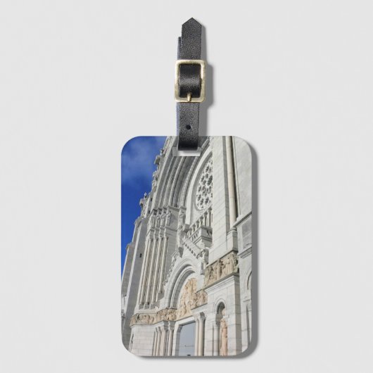 Étiquette À Bagage Basilica of Sainte Anne de Beaupre, Québec, Canada (Devant Vertical)