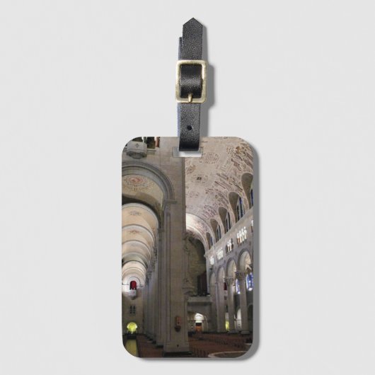 Étiquette À Bagage Basilica of Sainte Anne de Beaupre, Québec, Canada (Devant Vertical)