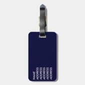 Étiquette À Bagage Basilique De Mariazell (Dos Vertical)