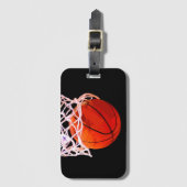 Étiquette À Bagage Basket (Devant Vertical)