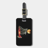 Étiquette À Bagage Basket (Devant Vertical)