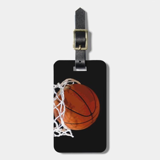 Étiquette À Bagage Basket (Devant Vertical)