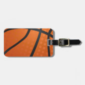 Étiquette À Bagage Basket-ball (Devant horizontal)