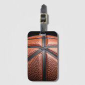 Étiquette À Bagage basket-ball (Devant Vertical)