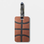 Étiquette À Bagage Basket-ball (Dos Vertical)
