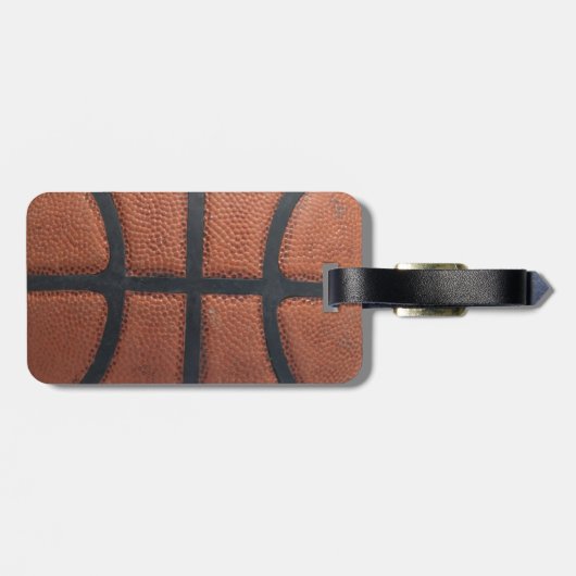 Étiquette À Bagage Basket-ball (Dos horizontal)