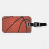 Étiquette À Bagage basket-ball (Devant horizontal)