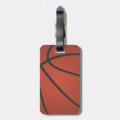 Étiquette À Bagage basket-ball (Dos Vertical)