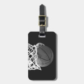 Étiquette À Bagage Basket-ball - Basketball - Balises (Devant Vertical)