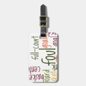 Étiquette À Bagage Basketball Game Beautiful texte extraordinaire cit (Devant Vertical)