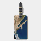 Étiquette À Bagage Basse Californie Et Côte Pacifique Du Mexique. (Devant Vertical)