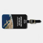 Étiquette À Bagage Basse Californie Et Côte Pacifique Du Mexique. (Devant horizontal)