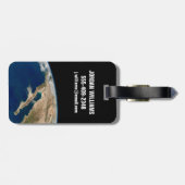 Étiquette À Bagage Basse Californie Et Côte Pacifique Du Mexique. (Dos horizontal)