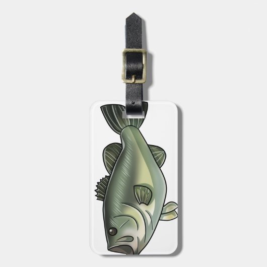 Étiquette À Bagage Basse de large ouverture (Devant Vertical)