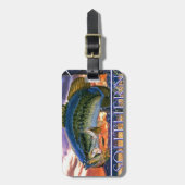 Étiquette À Bagage Basse du sud 1.jpg de traditions (Devant Vertical)