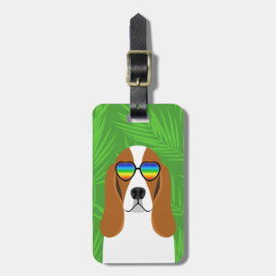 Étiquette À Bagage Basset Hound Bagage Tags