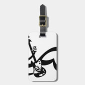 Étiquette À Bagage bassman (Devant Vertical)