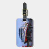 Étiquette À Bagage Bateau de croisière norvégien (Devant Vertical)