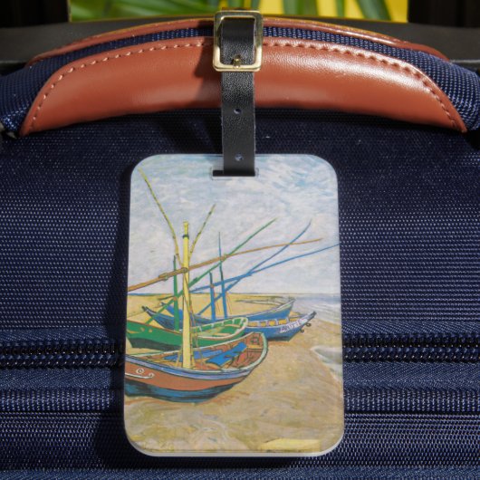 Étiquette À Bagage Bateaux de pêche | Vincent van Gogh (Insitu Rectoal 2)