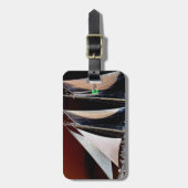 Étiquette À Bagage Bateaux sous voile (Devant Vertical)