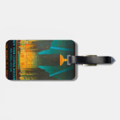 Étiquette À Bagage Bâtiment central de New York (Dos horizontal)