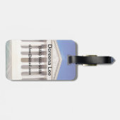 Étiquette À Bagage Bâtiment de court suprême des USA, Washington DC, (Dos horizontal)