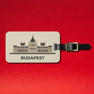 Étiquette À Bagage Bâtiment du Parlement - Budapest